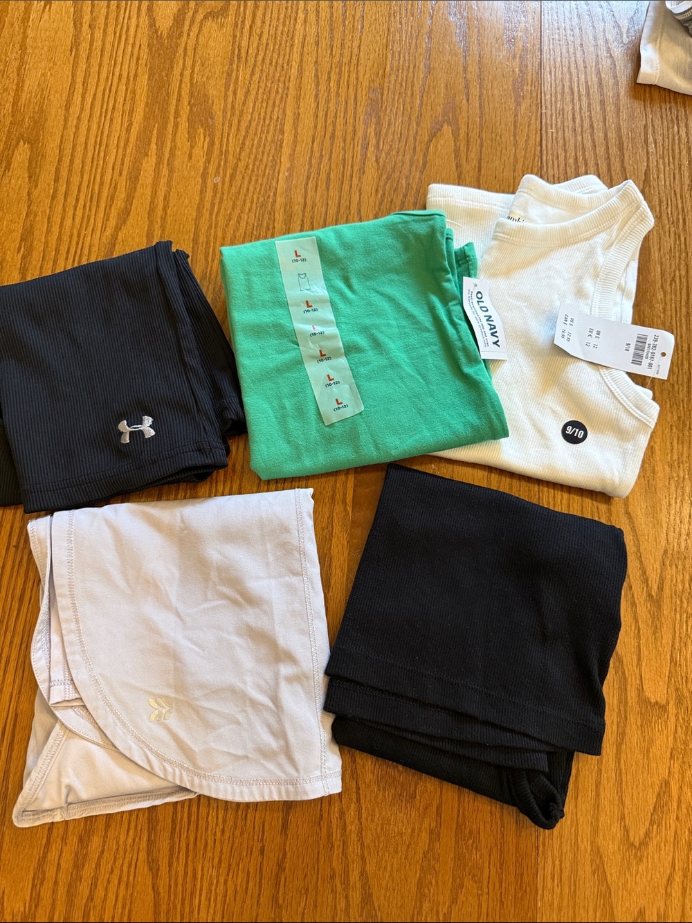 Girls New with Tags and Like New Tank Top Bundle - 5 tank tops - Sizes M-L